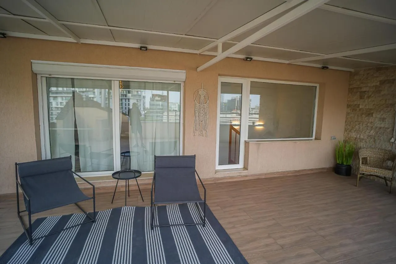 Lejlighed Penthouse With Huge Rooftop & Amazing City View Bukarest Rumænien